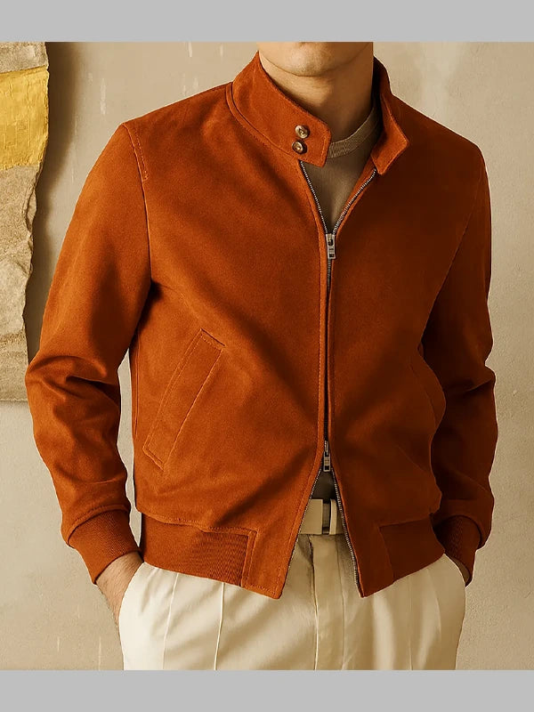 Steve Harrington Stranger Things S05 Brown Jacket