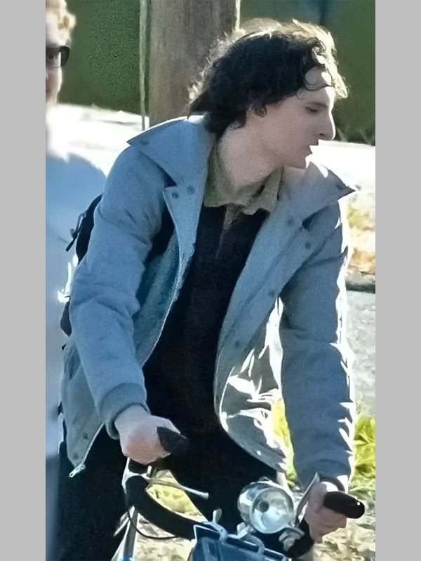 Stranger Things S05 Finn Wolfhard Grey Jacket