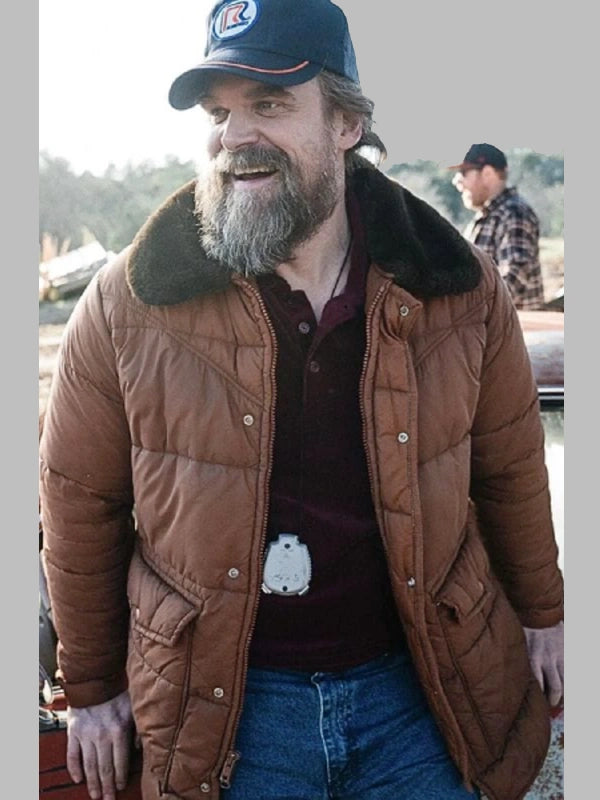 Stranger Things S05 Jim Hopper Puffer Jacket
