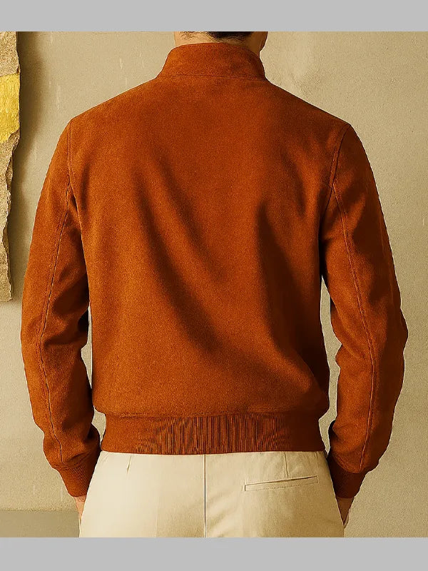 Stranger Things S05 Joe Keery Brown Jacket