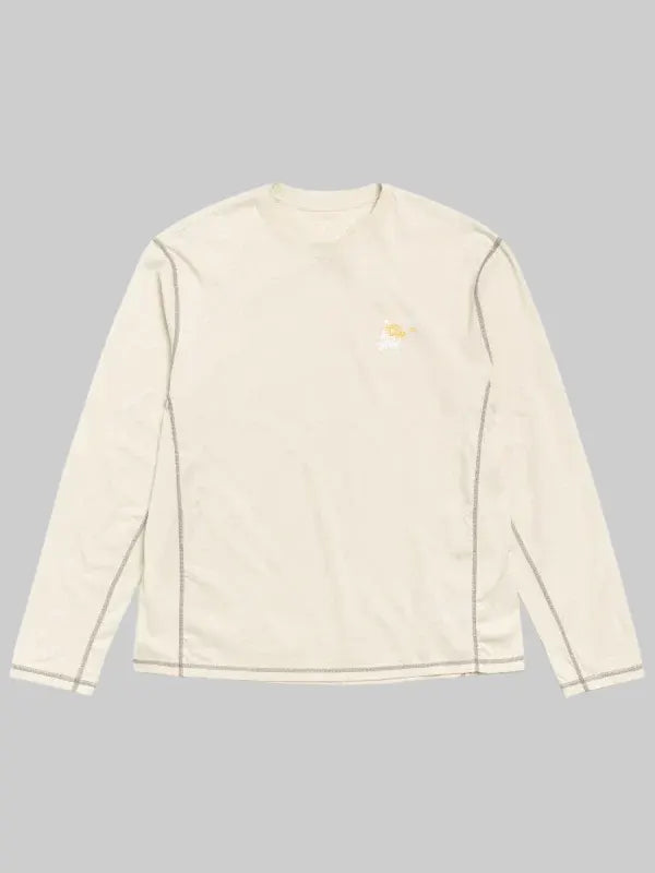 Stussy Mountain Hardwear Long Sleeves T shirt Cream