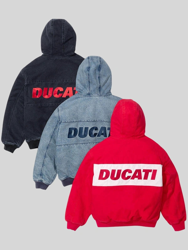 Supreme Ducati Hooded Work Jacket