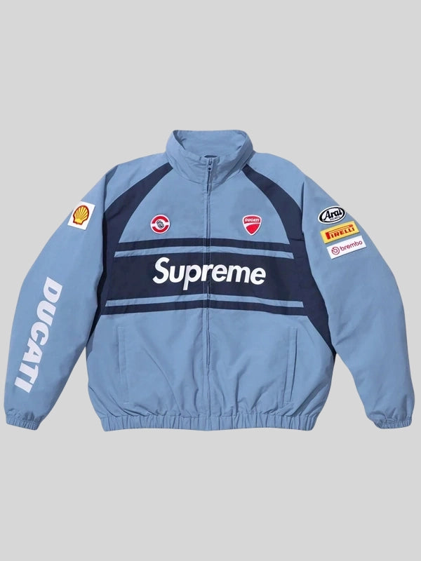Supreme Ducati Track Blue Jacket
