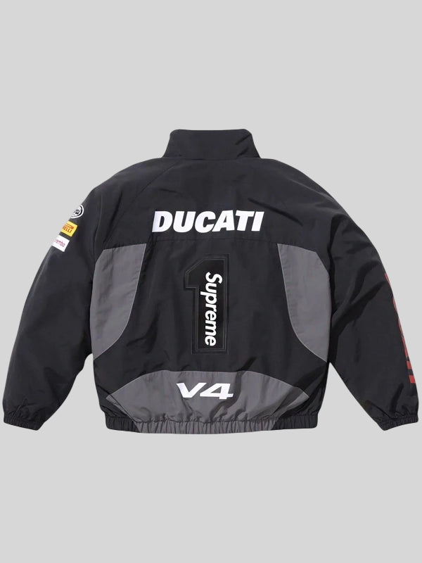 Supreme Ducati Track Jacket Black