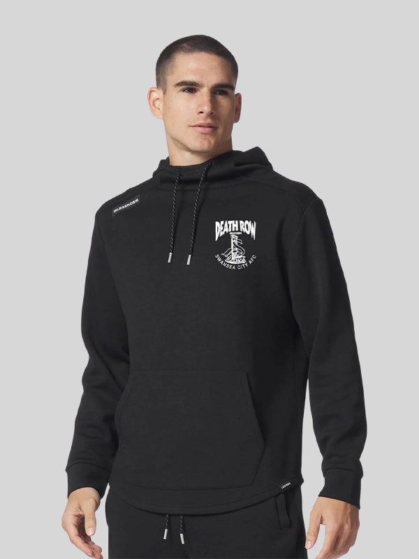 Swansea City x Legends x Death Row Tech Black Hoodie