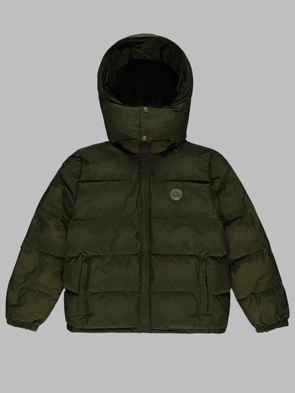 Trapstar Puffer Olive Green Jacket