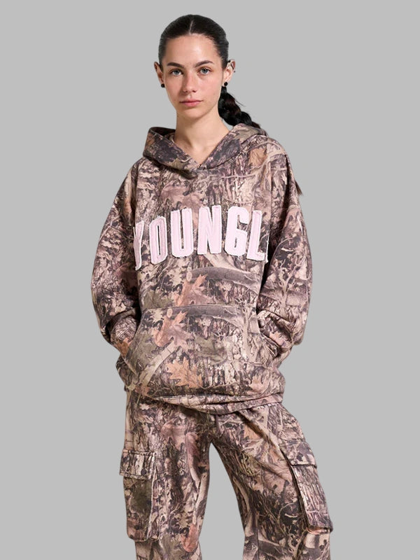 Youngla Green Camo Hoodie