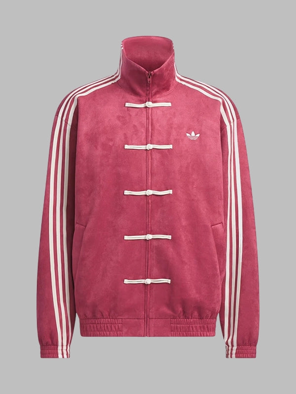 ba sing se adidas jacket burgundy