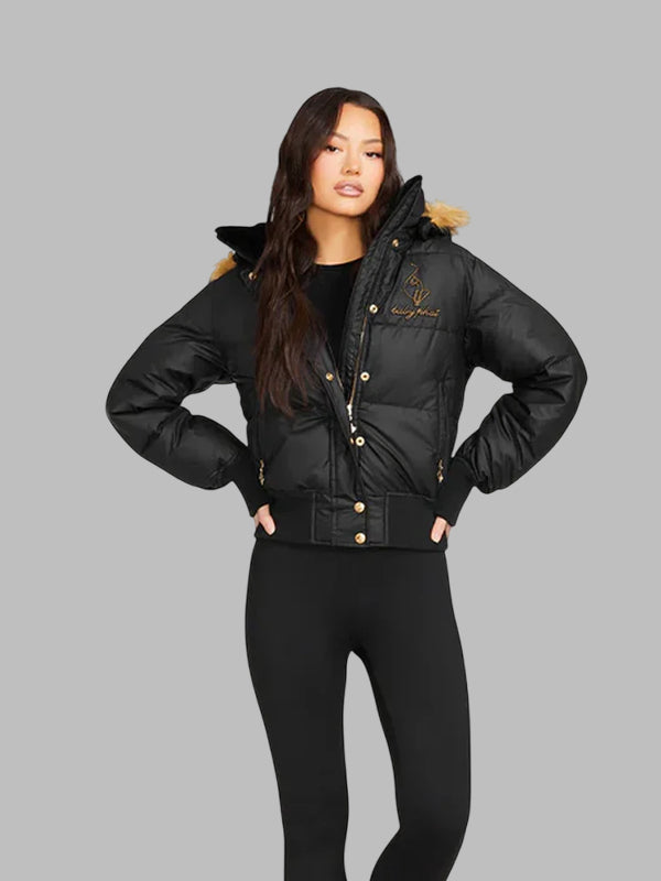 Baby Phat Puffer Jacket with fur