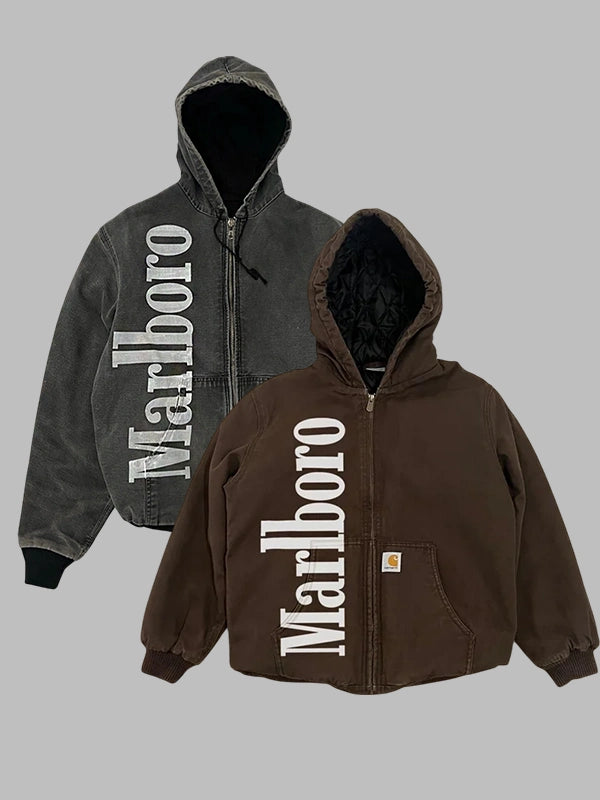 marlboro carhartt Hooded jacket