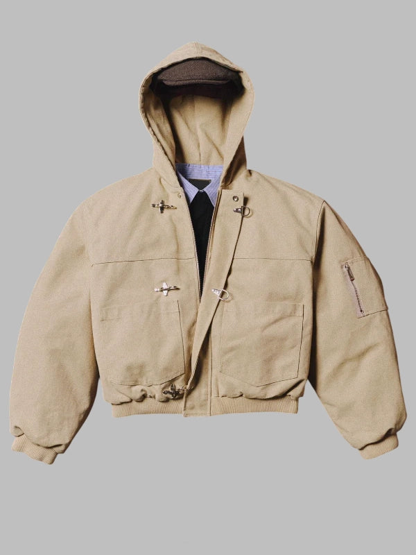 shinzo clasp bomber jacket