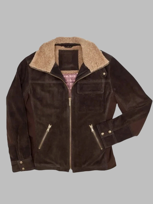 suede Ugg belfast jacket