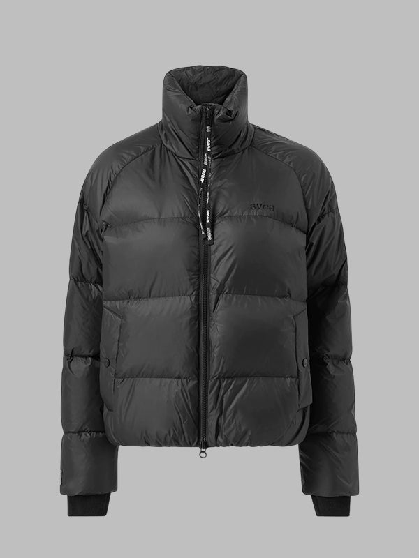 svea volume puffer jacket Black
